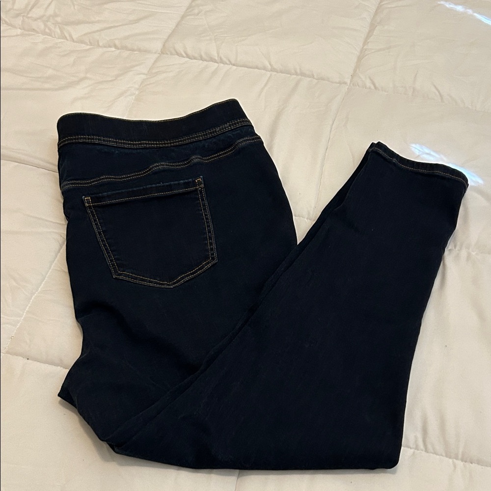 Torrid Dark Blue Skinny Jeans